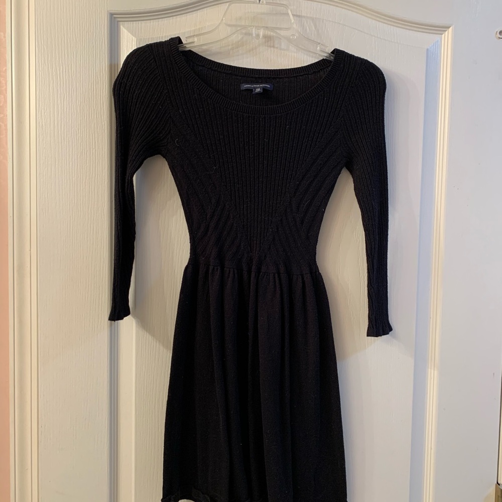 Black Sweater Dress